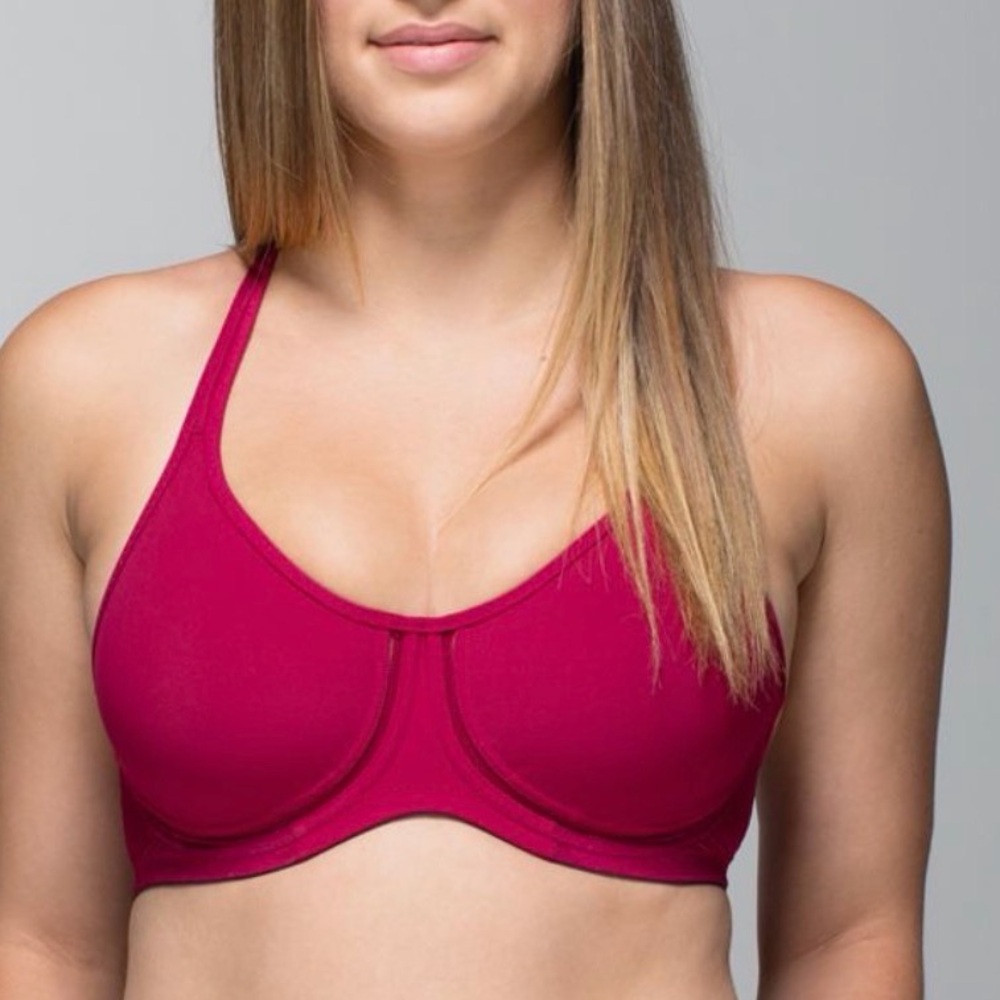 BNWT Lululemon Boob Wired Bra 
Bumbleberry 36C